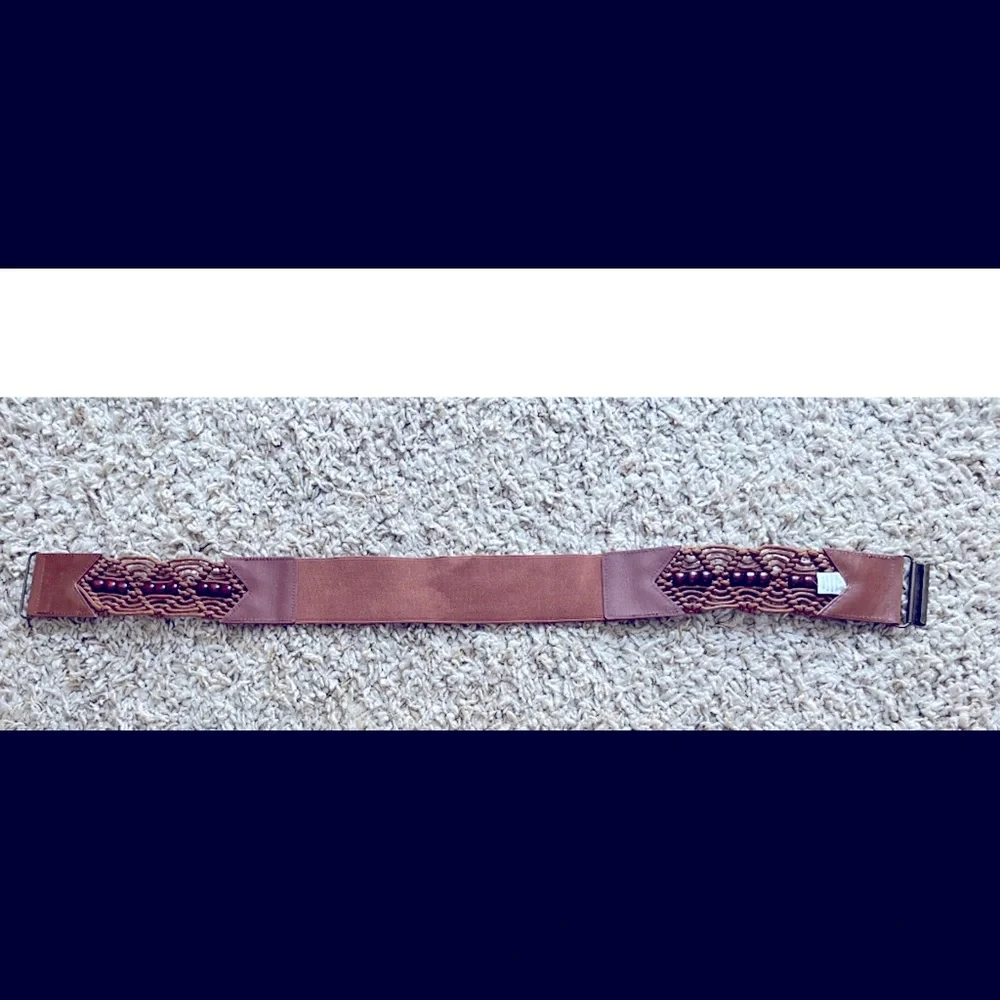Leather Stretch Belt - Gorgeous!